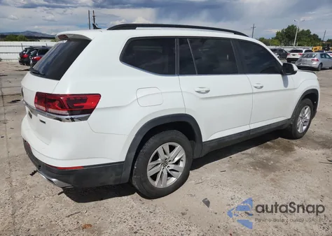 2021 Volkswagen Atlas S из США, поврежденный, VIN 1V2GP2CA5MC543566